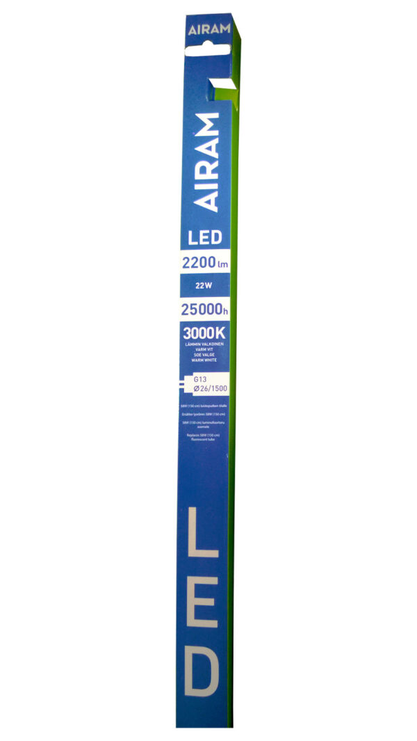 Airam T8 LED-loisteputki 22W/830 (150 cm)