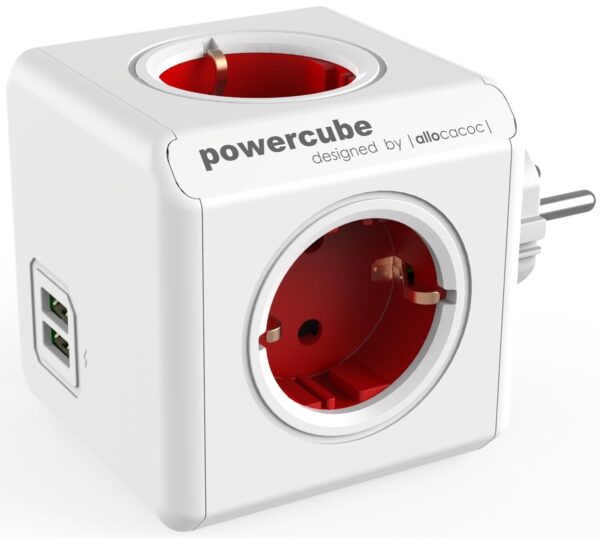 PowerCube Original 4-pistorasiaa + 2-USB