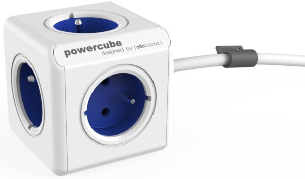 PowerCube Extended 5-pistorasiaa sininen