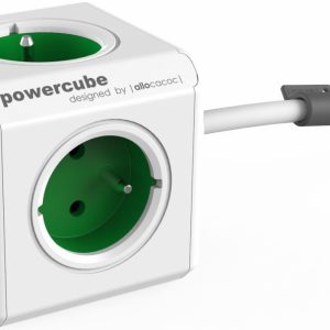 PowerCube Extended 5-pistorasiaa vihreä